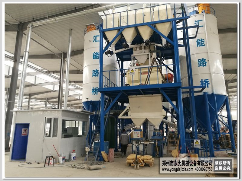 河南匯能-全自動路面修補材料生產線