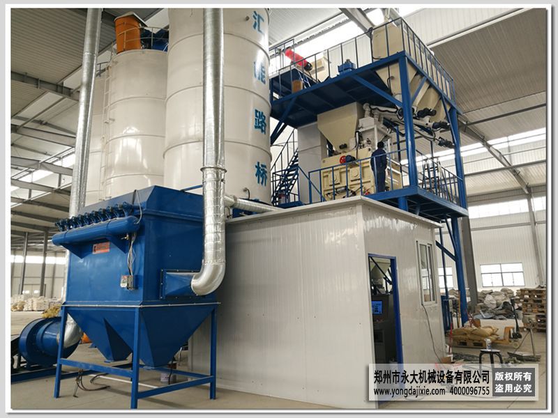 河南匯能-全自動路面修補材料生產線