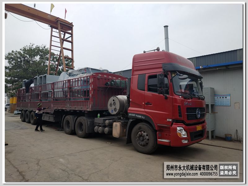陜西榆林年產(chǎn)15萬(wàn)噸干粉砂漿攪拌站第一車(chē)發(fā)貨